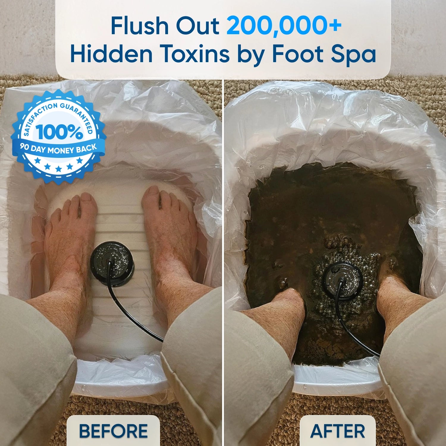 Healifeco Ionic Foot Spa 2.0 | Remove Toxins and Heavy Metals for a Healthier Life