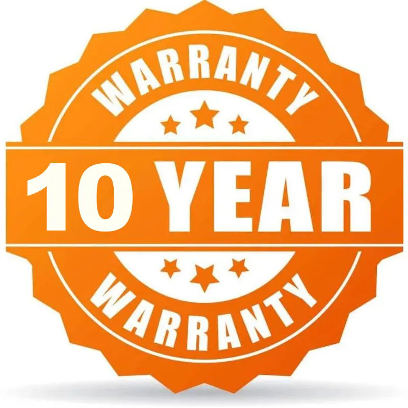 10 Year Warranty