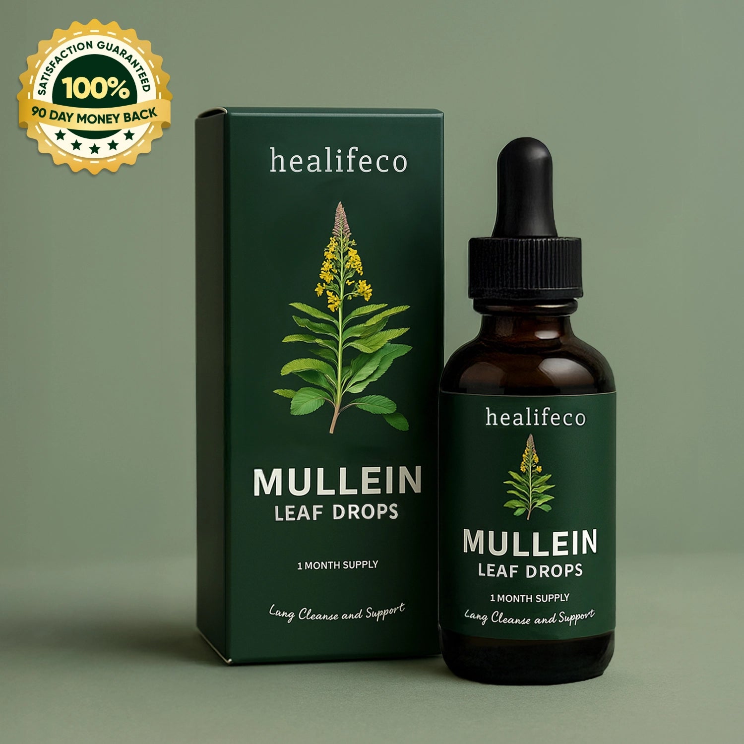 Healifeco Mullein Leaf Drops