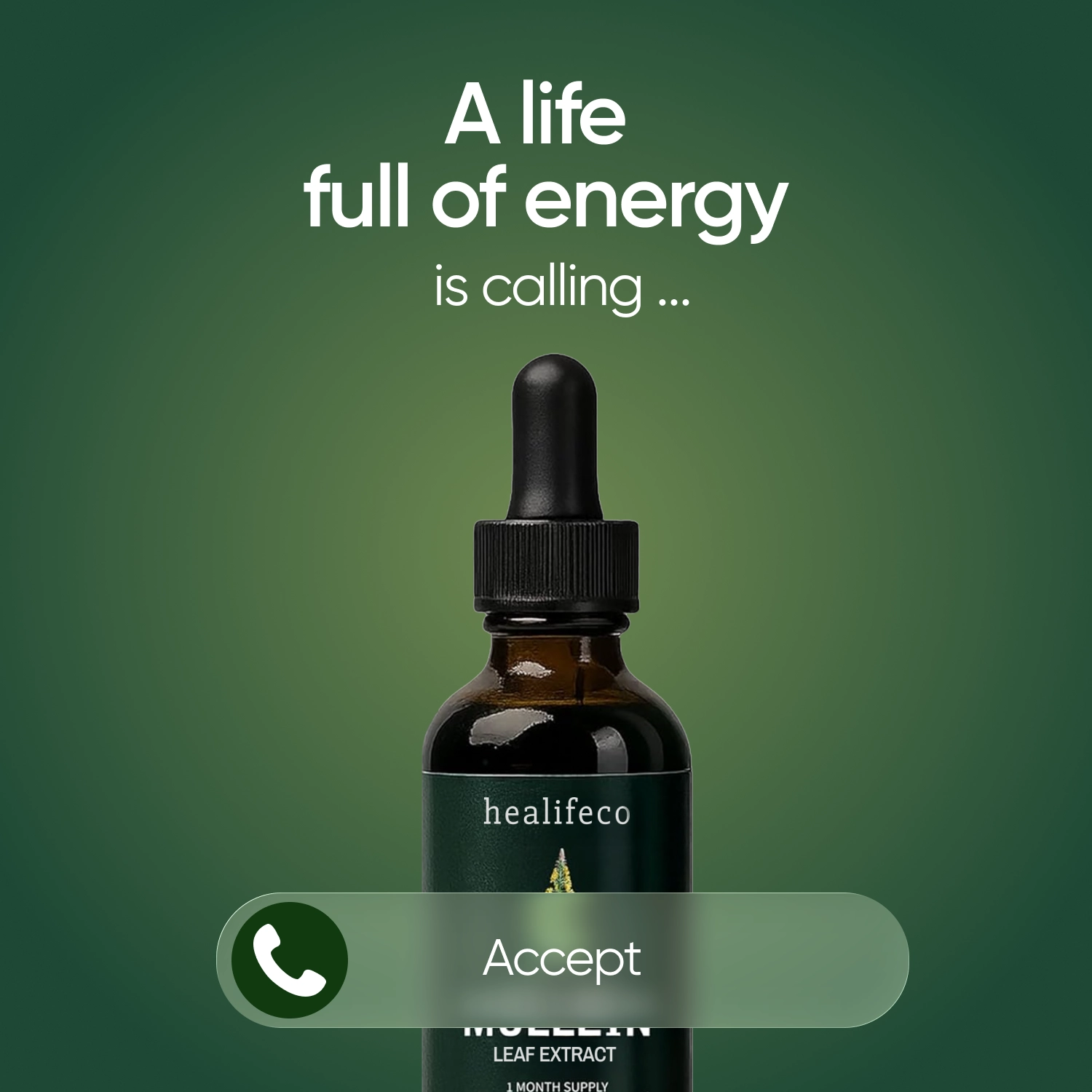 Healifeco Mullein Leaf Drops