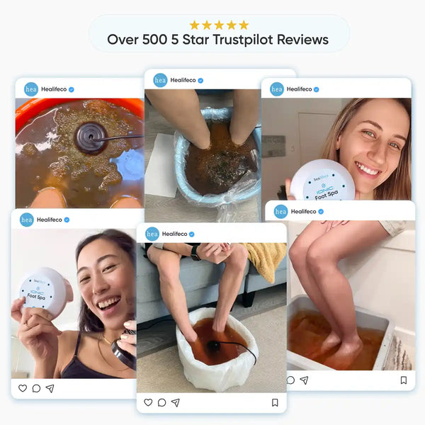 Healifeco Ionic Foot Spa | Remove Toxins and Heavy Metals for a Healthier Life