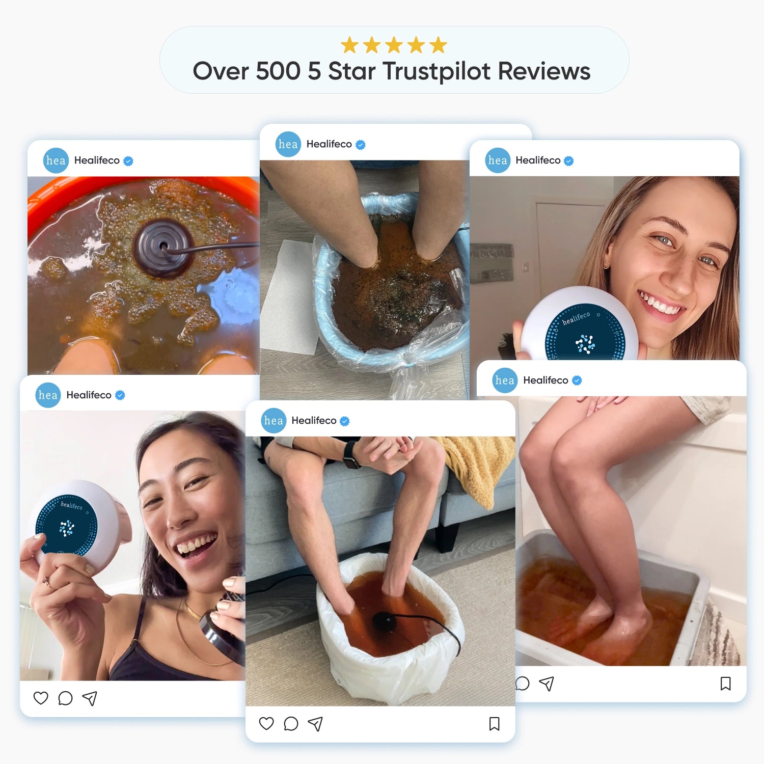 Healifeco Ionic Foot Spa 2.0 | Remove Toxins and Heavy Metals for a Healthier Life