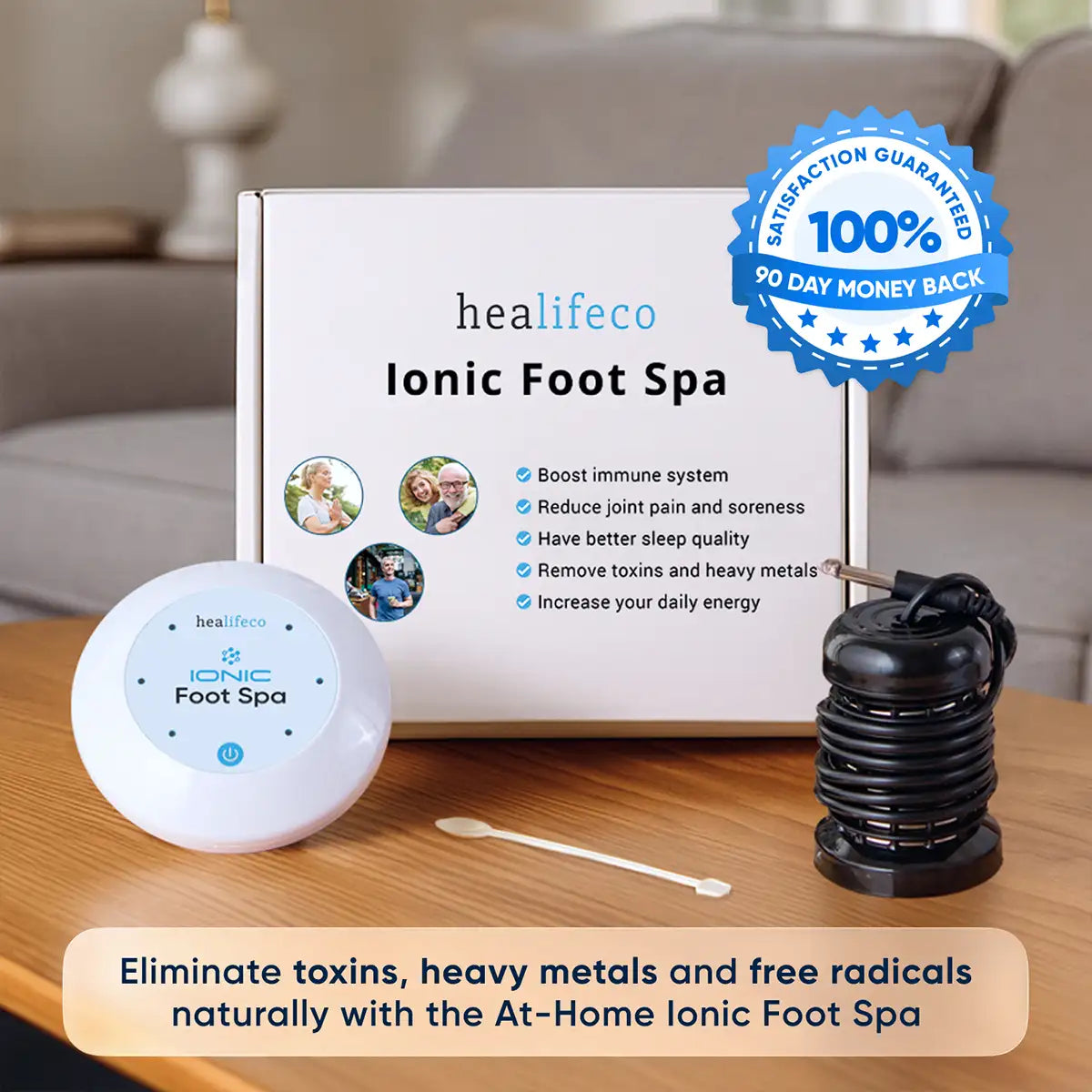 Healifeco Ionic Foot Spa | Remove Toxins and Heavy Metals for a Healthier Life