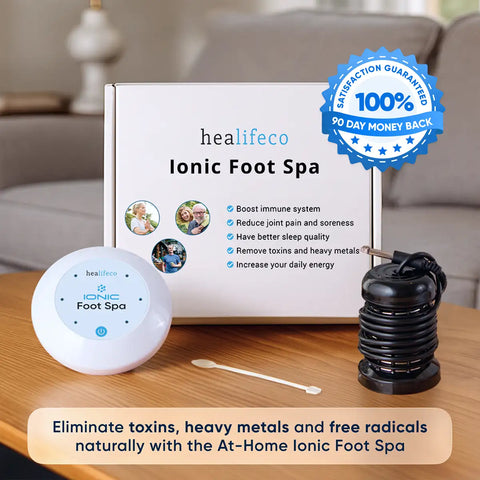 Healifeco Ionic Foot Spa | Remove Toxins and Heavy Metals for a Healthier Life