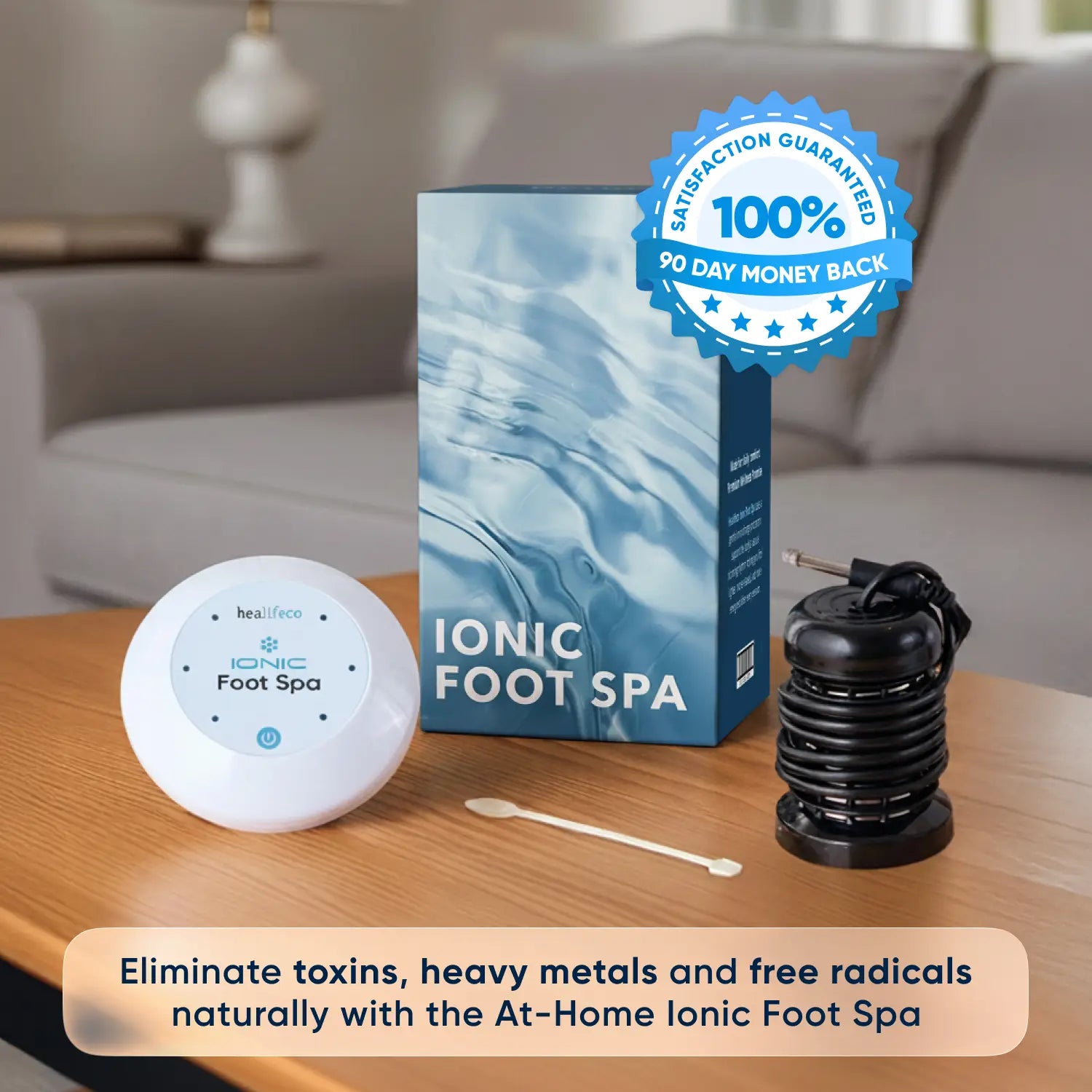 Healifeco Ionic Foot Spa | Remove Toxins and Heavy Metals for a Healthier Life