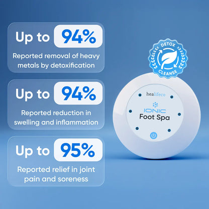 Healifeco Ionic Foot Spa | Remove Toxins and Heavy Metals for a Healthier Life