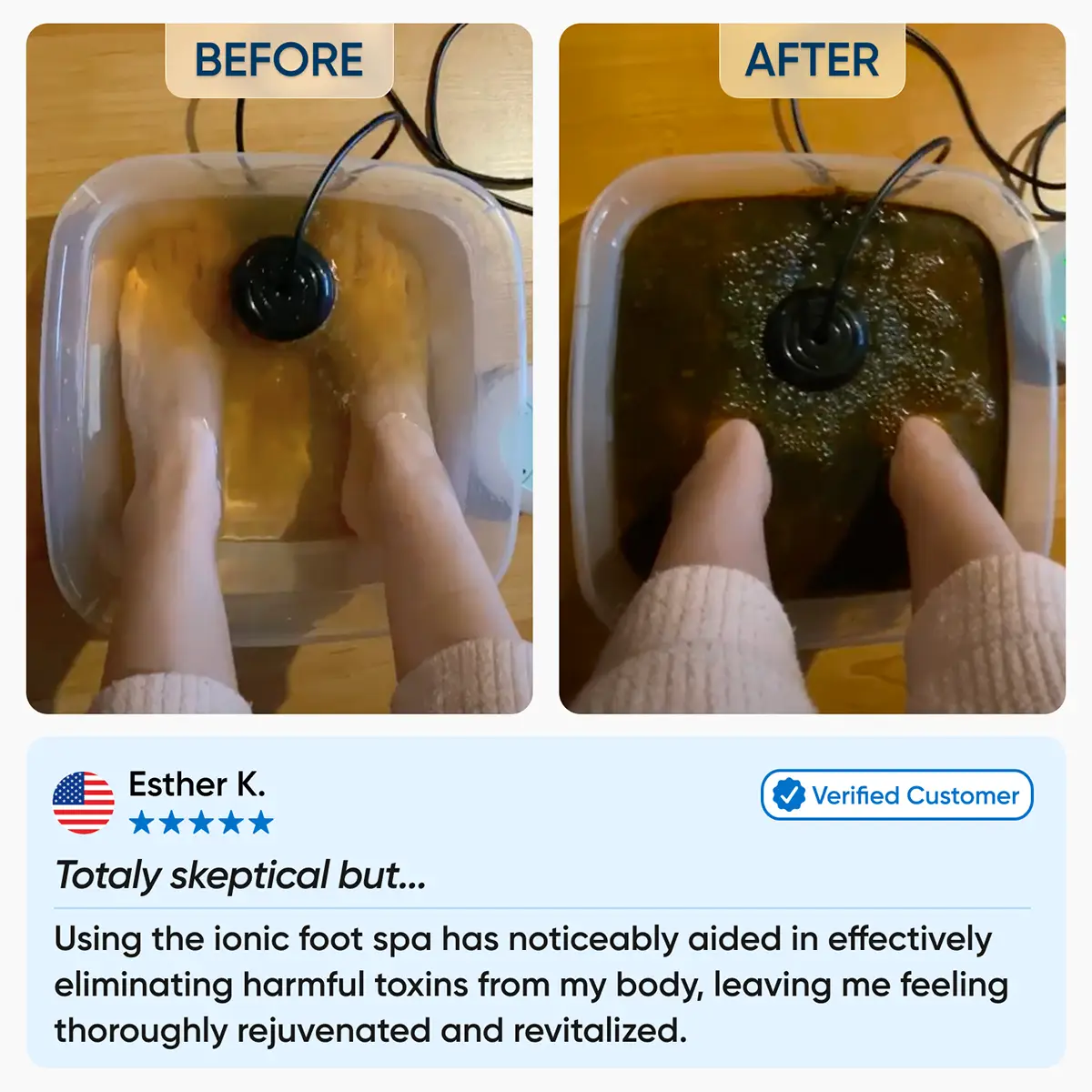Healifeco Ionic Foot Spa | Remove Toxins and Heavy Metals for a Healthier Life