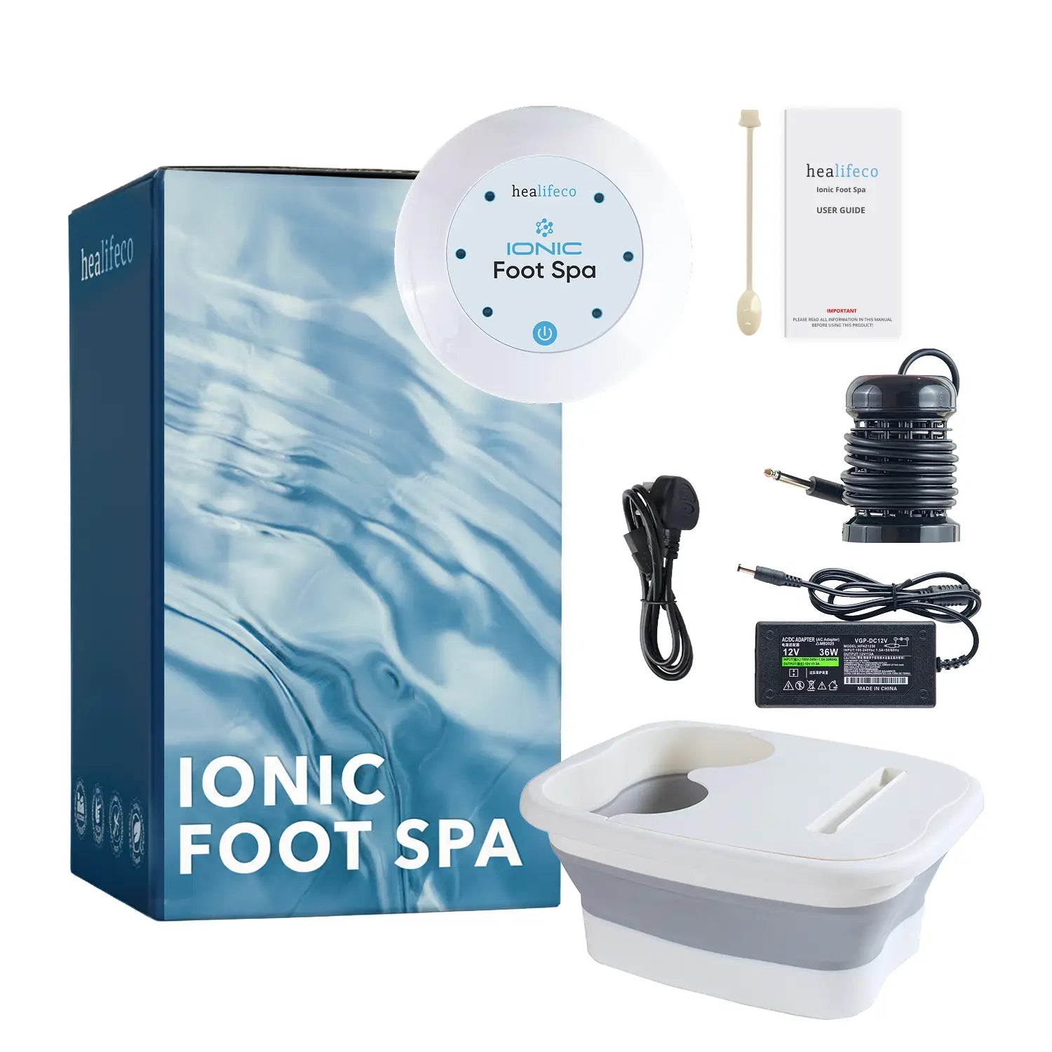 Healifeco Ionic Foot Spa | Remove Toxins and Heavy Metals for a Healthier Life