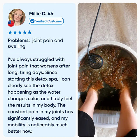 Healifeco Ionic Foot Spa | Remove Toxins and Heavy Metals for a Healthier Life