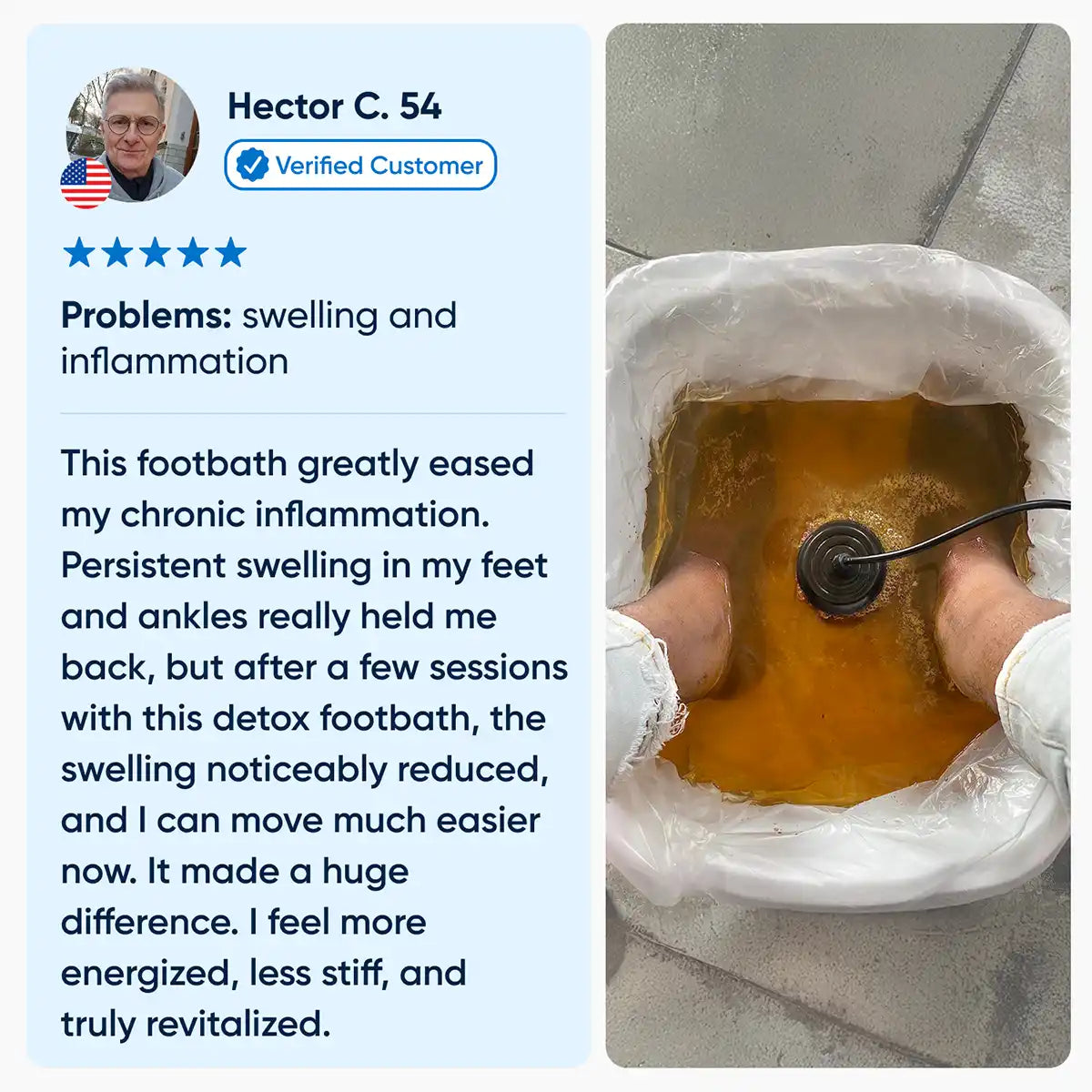 Healifeco Ionic Foot Spa | Remove Toxins and Heavy Metals for a Healthier Life