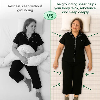 Healifeco Grounding Bedsheet | Experience the Natural Grounding Effect, From the Comfort of Your Bed