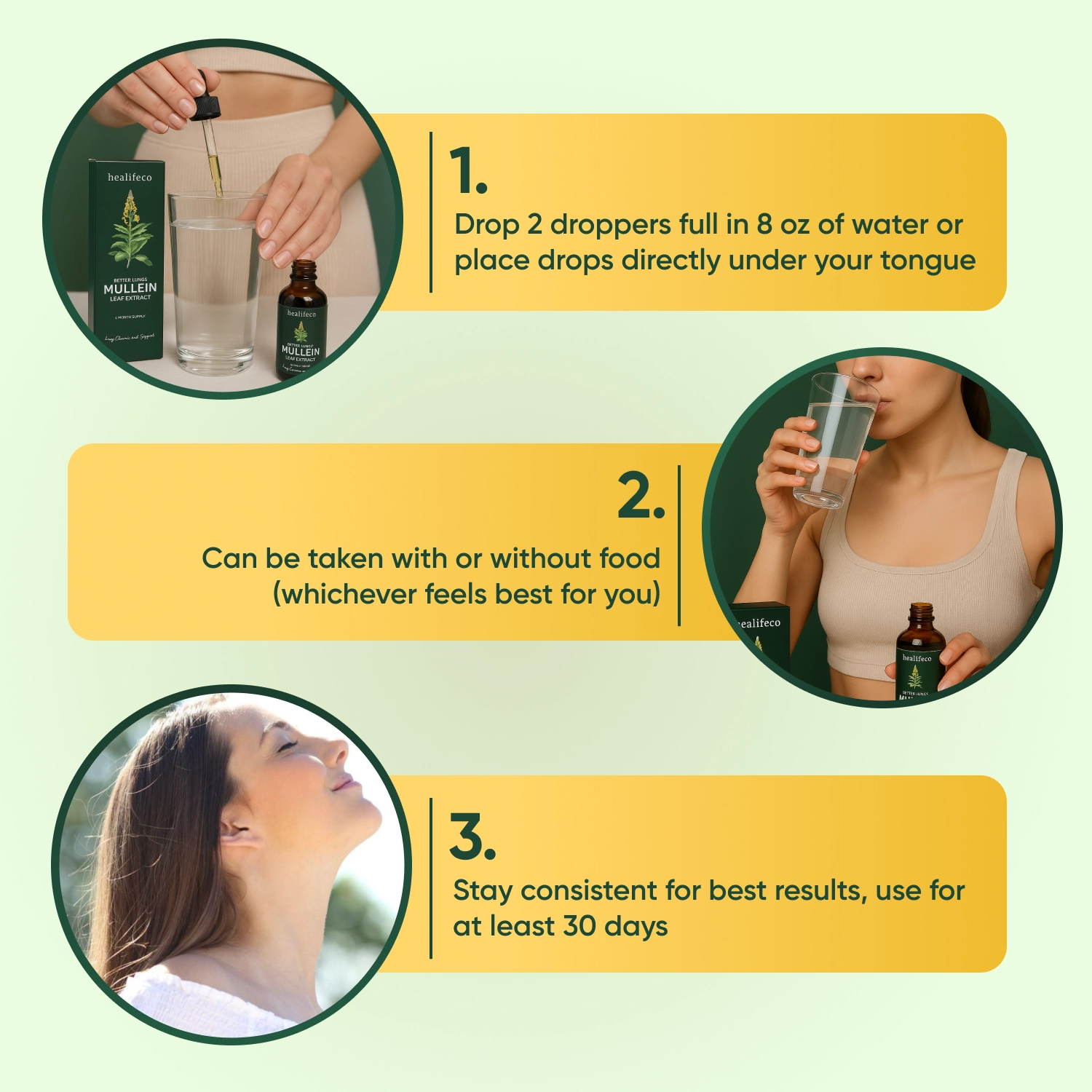 Healifeco Mullein Leaf Drops