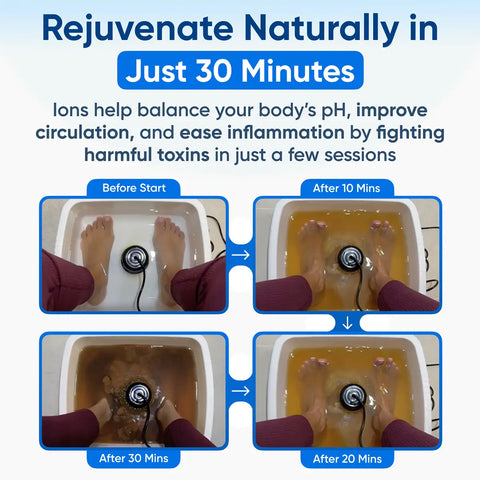 Healifeco Ionic Foot Spa | Remove Toxins and Heavy Metals for a Healthier Life