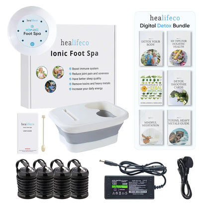 Healifeco Ionic Foot Spa | Remove Toxins and Heavy Metals for a Healthier Life