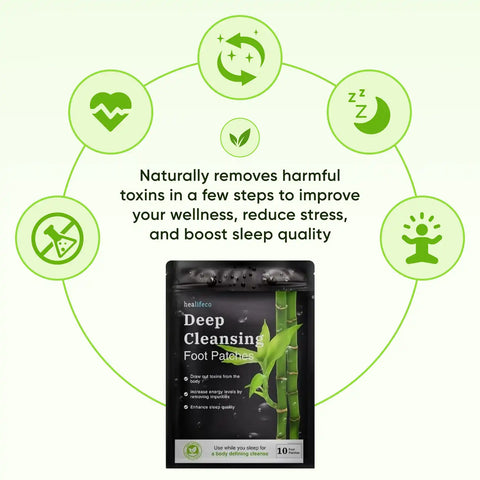 Healifeco Purex - Foot Patches | Clear Harmful Toxins for a Healthier Life