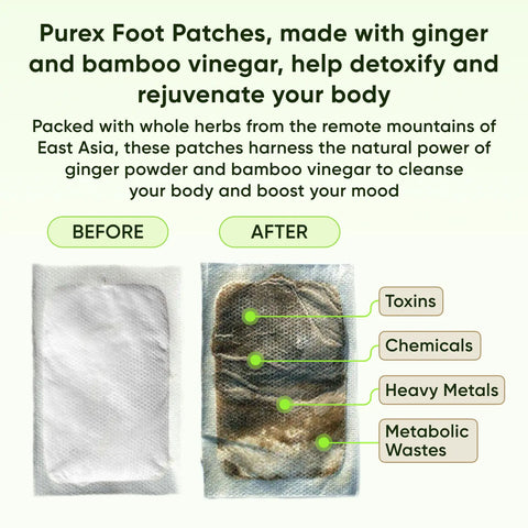 Healifeco Purex - Foot Patches | Clear Harmful Toxins for a Healthier Life