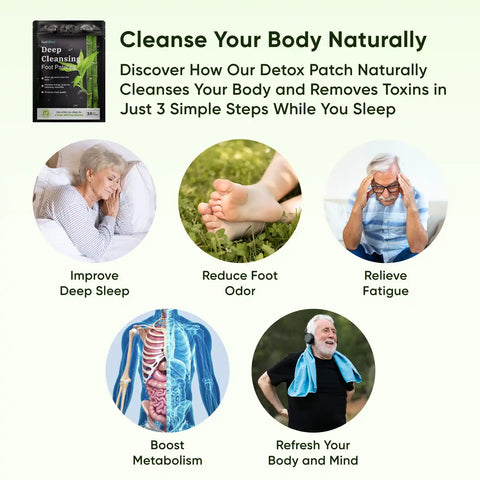 Healifeco Purex - Foot Patches | Clear Harmful Toxins for a Healthier Life