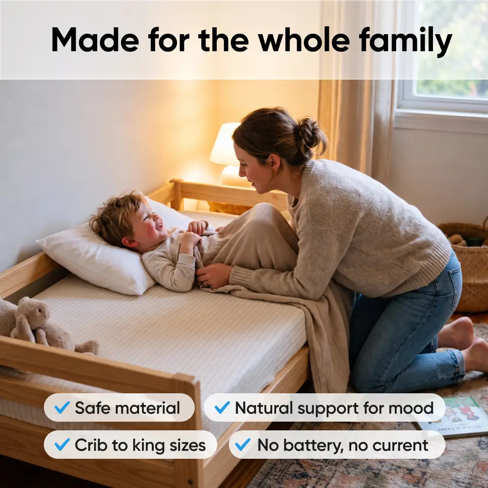 Healifeco Grounding Bedsheet | Experience the Natural Grounding Effect, From the Comfort of Your Bed