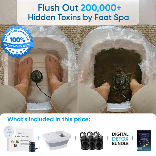 Healifeco Ionic Foot Spa | Remove Toxins and Heavy Metals for a Healthier Life